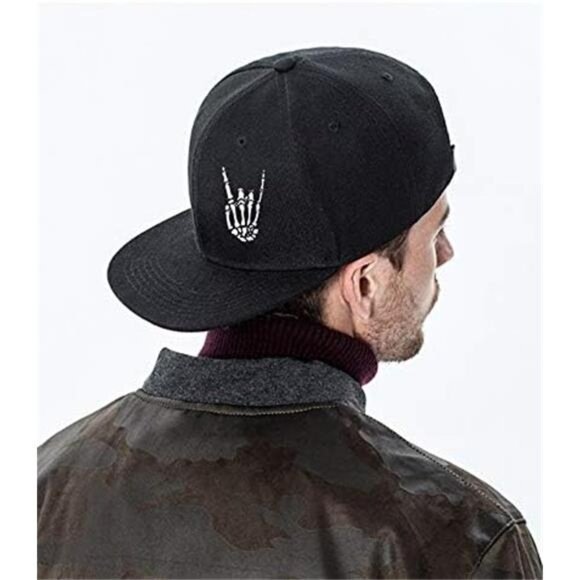 Mens Snapback Hat Adjustable Baseball Cap Trucker Dad Gift Outdoor Hat - Picture 2 of 7